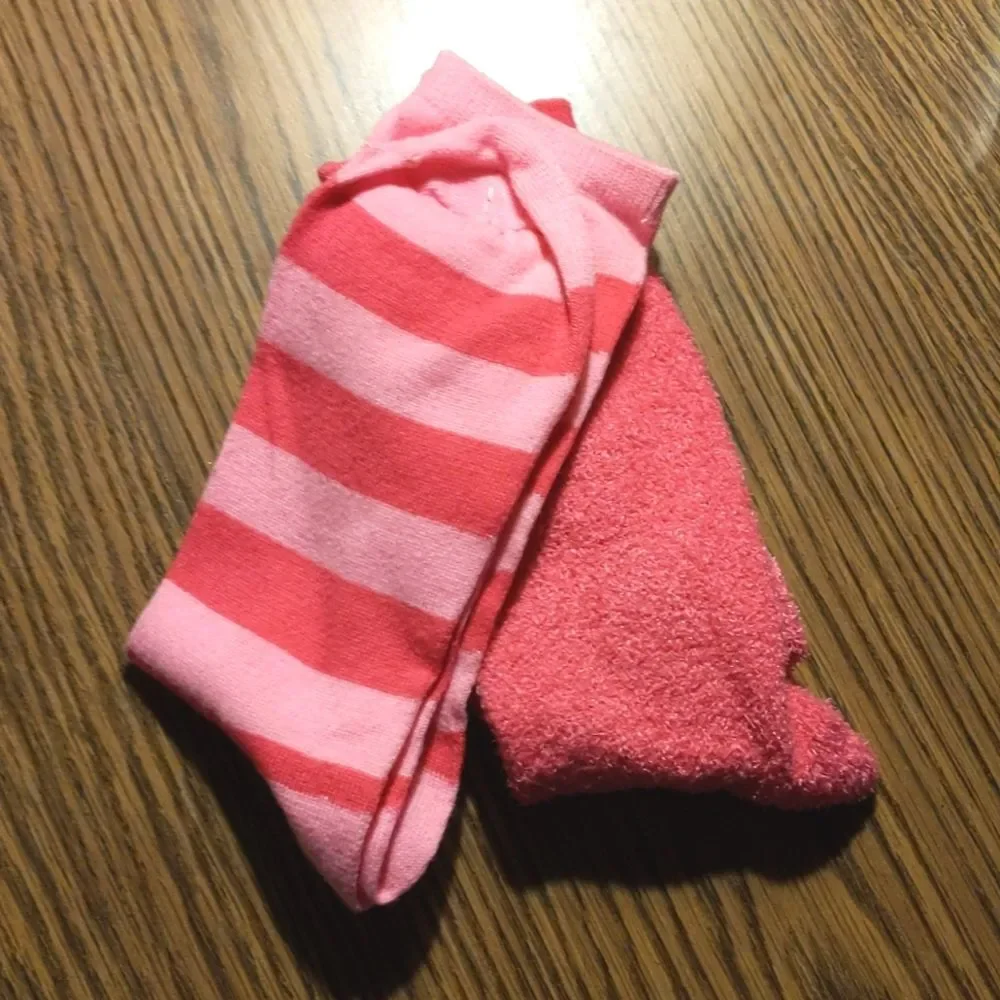 Valentine's Pink Owl Love You Forever 2 Pack Crew Socks Women's 4-10 NWT